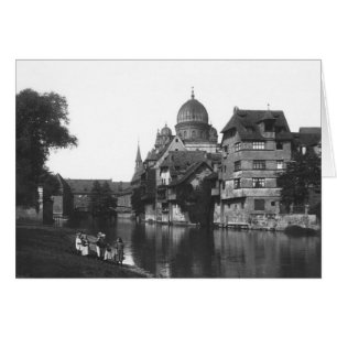 Sinagoga en Nuremberg, c.1910