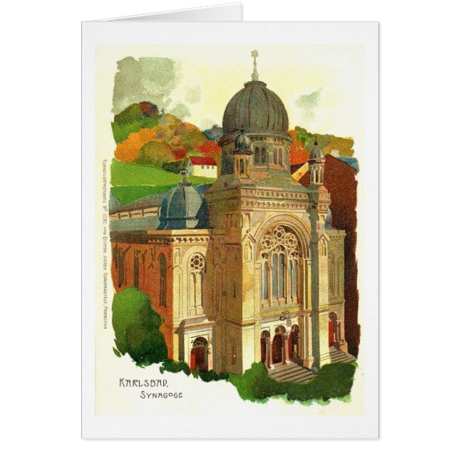 Sinagoga Karlovy Vary (Karlsbad) (Frente)