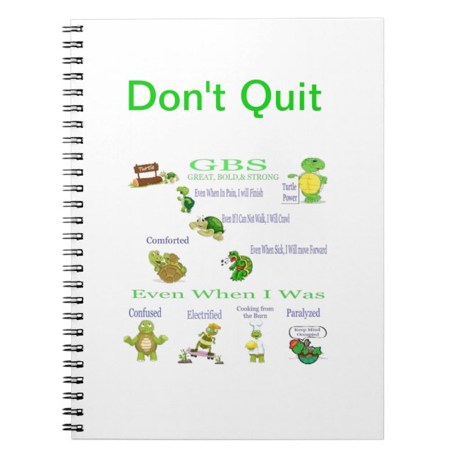 síndrome de la barra del guillain del cuaderno (Frente)