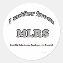 Síndrome de Labrador Recuperador - Pegatina