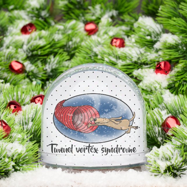 Síndrome del Vortex del túnel - perro rápido y div (Navidad)