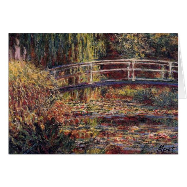 Sinfonía de la charca del lirio de agua de MONET (Anverso (Horizontal))