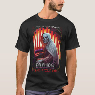 Sinfonía del Dr. Phibes de la camiseta de los homb