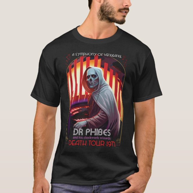Sinfonía del Dr. Phibes de la camiseta de los homb (Anverso)