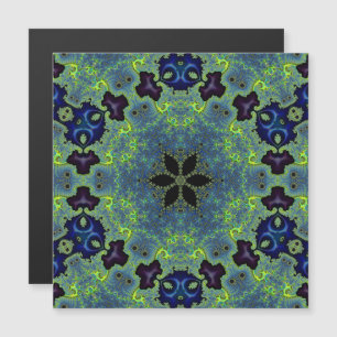 Sinfonía Fractal Radiante Tarjeta Magnética