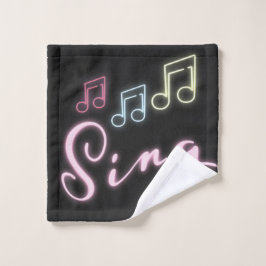 Sing Neon Music Notes