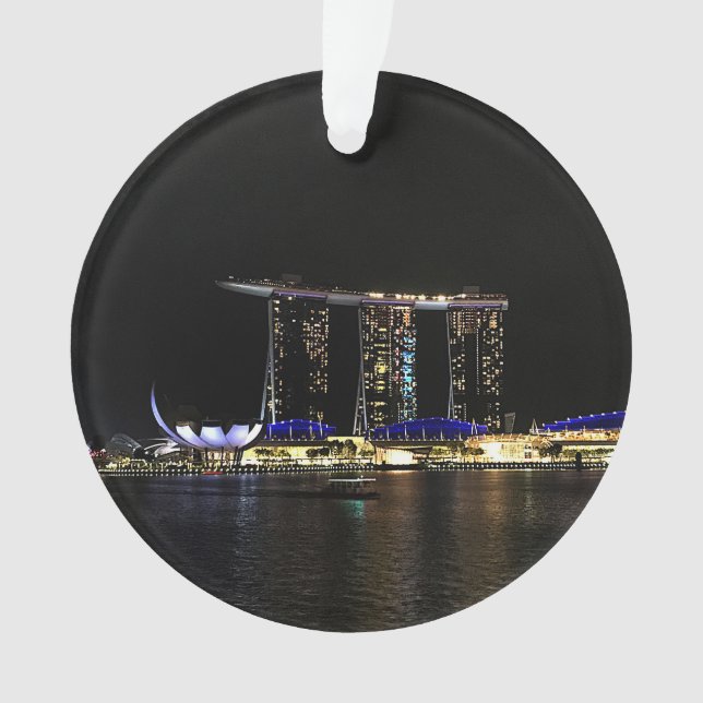 Singapur Marina Bay Sands #1 Ornamento (Anverso)