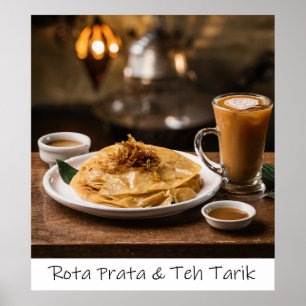 Singapur Roti Prata Y La Impresión De Archivos Tar