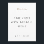 SINGLE Programa de bodas de 5 x 7 pulgadas/Menús<br><div class="desc">Adquiera un diseño en makemedigital.etsy.com o makemedigital.shop y edite en Templett con el enlace de acceso proporcionado después de la compra. Descarga como JPG con la opción "sangrar" seleccionada. Sube tus diseños aquí.</div>