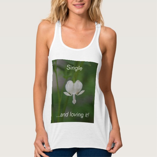 Single y Love it Tank Top (Anverso)