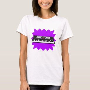 Sinopsis moderna de teclado: Modelo 3D: Camiseta