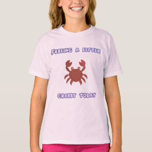 Sintiendo un poco de cangrejo hoy en la camiseta