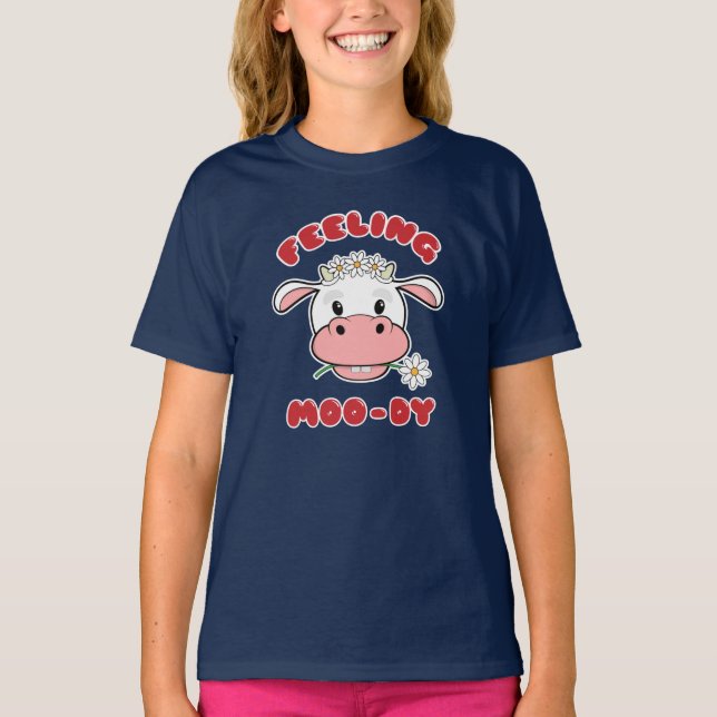 Sintiéndose con estado de ánimo | Camiseta con cit (Anverso)