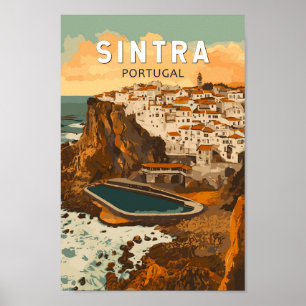 Sintra Portugal Ilustracion Viajes de arte