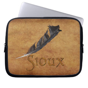 SIOUX Nativo Estadounidense Funda para Portátil Fe