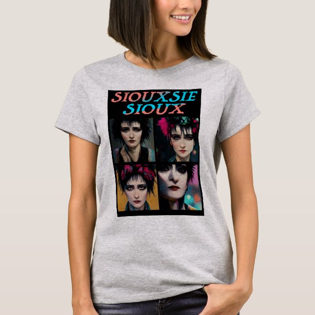 Siouxsie y la camiseta de los Banshees (Anverso)