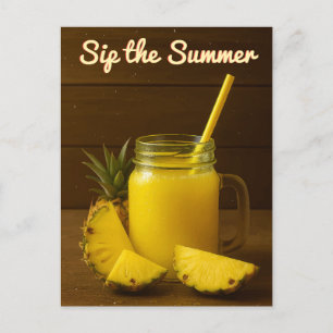 Sip el verano - Postales de jugo de piña