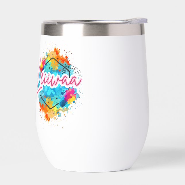 Sip in Style with LEIIWAA 💙🌺 (Izquierdo)