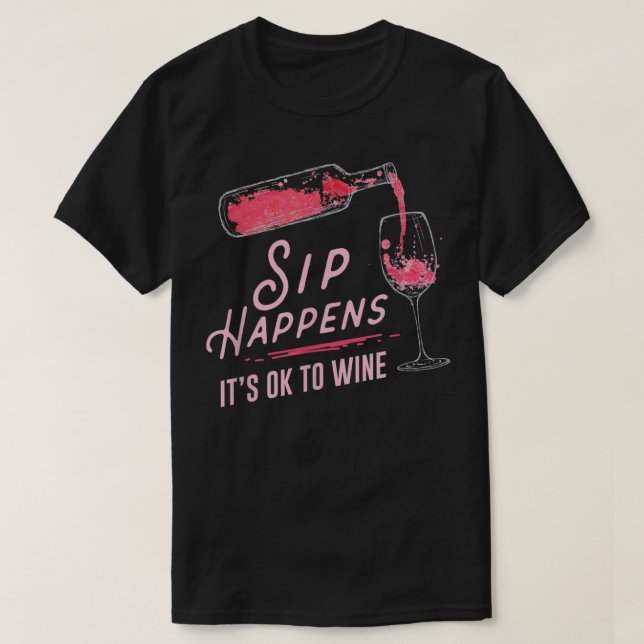 Sip Ocurre Que Está Bien Vinar Camiseta (Diseño del anverso)