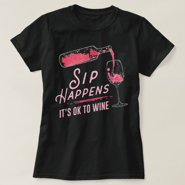 Sip Ocurre Que Está Bien Vinar Camiseta (Diseño del anverso)