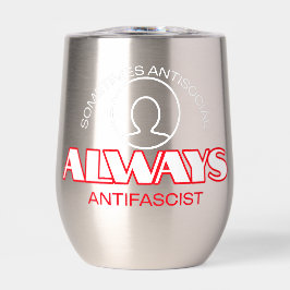 Sip & Resist: Tumbler de vino antifascista