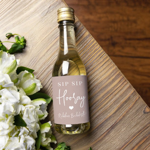 Sip Sip Hooray Bachelorette Party Favor