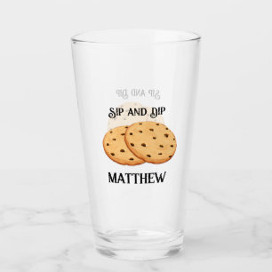 Sip y Dip Leche y Cookies Personalizadas