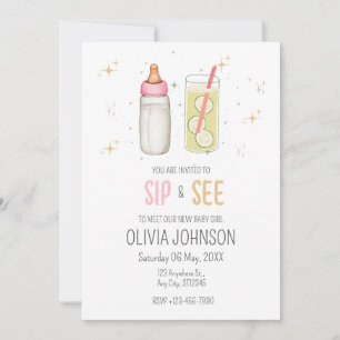 Sip Y See, Bienvenida Niña Bebé, Fiesta De Recién 