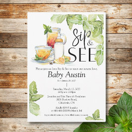 Sip y ver la invitación al bebé