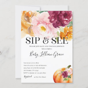 Sip y ver la invitación de Baby Shower de la calab