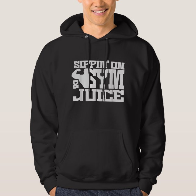 Sippin Sobre Jugo De Gimnasio - Camisetas De Entre (Anverso)