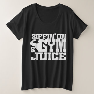 Sippin Sobre Jugo De Gimnasio - Camisetas De Entre