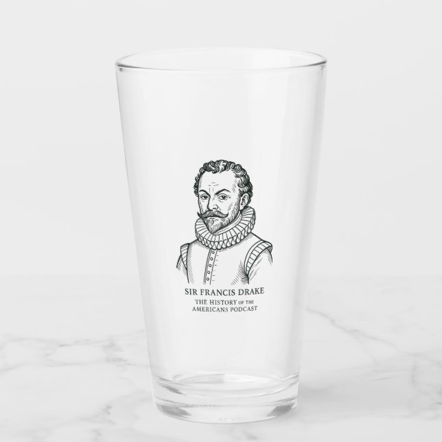 Sir Francis Drake Pint Glass (Anverso)