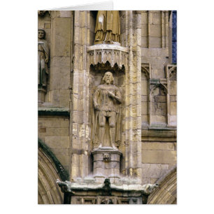 Sir Henry 'Hotspur Percy, en la fachada oeste