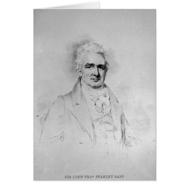 Sir John Thomas Stanley Bart (Frente)