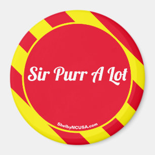 Sir Purr Un Gran Imán Rojo/Amarillo
