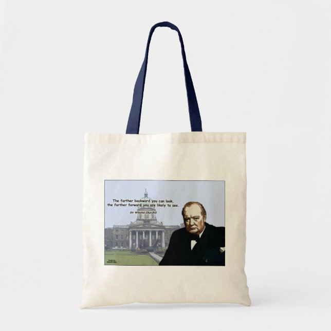 Sir Winston Churchill - bolsos inspiradores (Frente)