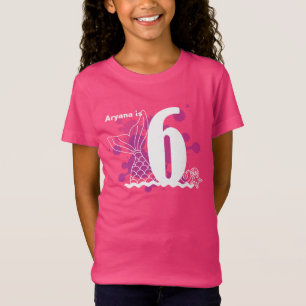 Sirena 6 camiseta