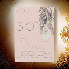 Sirena adulta CUALQUIER Sorpresa Invitación a Cump