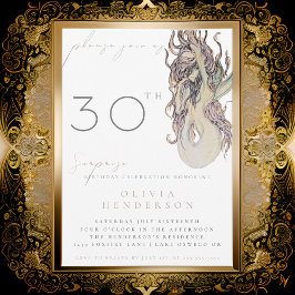 Sirena adulta CUALQUIER Sorpresa Invitación a Cump