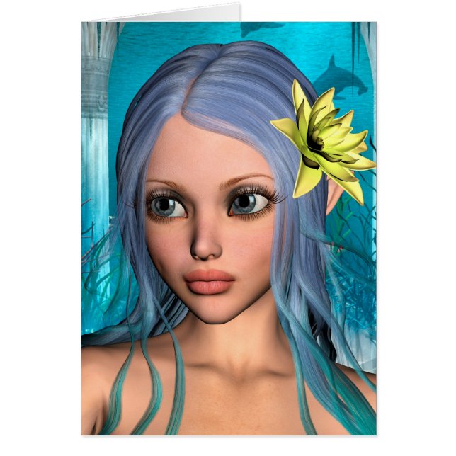 Sirena azul (Frente)