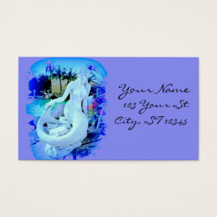 Sirena blanca sentada Thunder_Cove