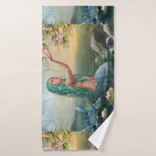 sirena cabelluda verde