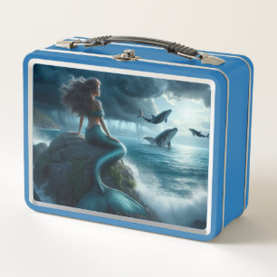 Sirena con ballenas I