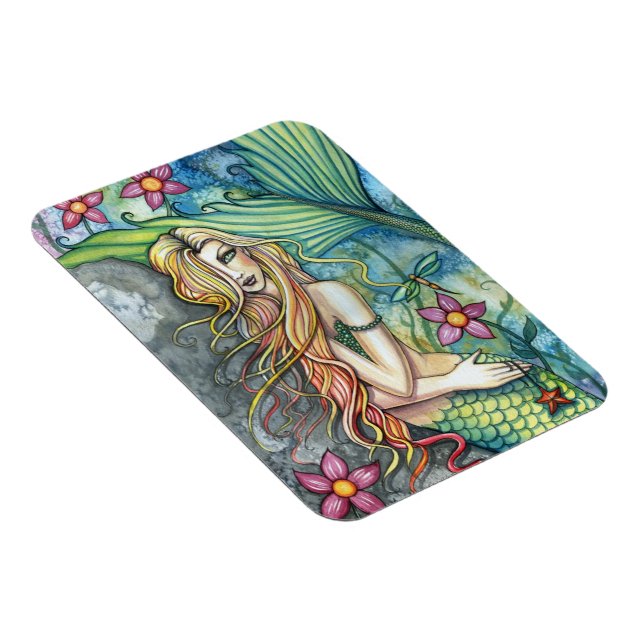 Sirena de Agua Dulce Imán de Vinilo (Lado Derecho)