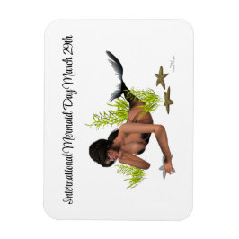 Sirena De Brunette Con Imán Flexible Starfish