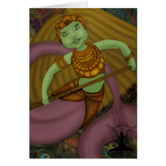 Sirena de hadas mítica el Caribe del arte