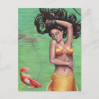 Sirena de Koi - postal