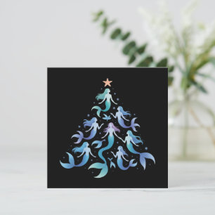Sirena de Navidad Árbol Chicas Verano Vacaciones N