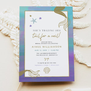 Sirena de oro morado Sirena Ocean Bridal